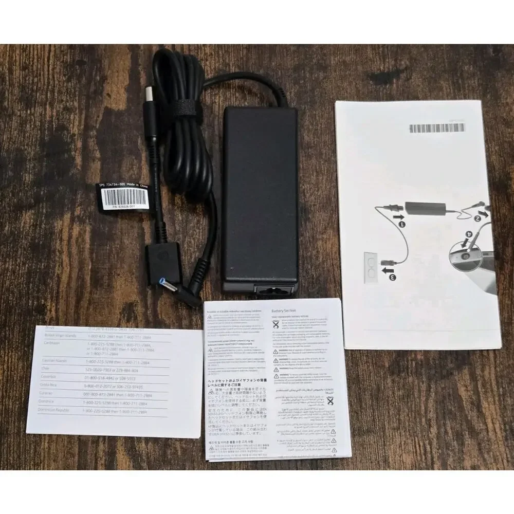 Genuine HP 90W Smart AC Power Adapter Charger - Open Box - Universal for HP